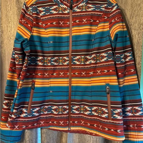 Shyanne Life Southwestern Design Full Zip Women’s Size Large Jacket Two Pockets - Picture 2 of 15